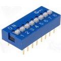 Intrerupator DIP-SWITCH, 8 pozitii, ON-OFF, DS-08