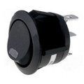 Intrerupator basculant, ON-OFF, 6A, iluminat rosu, 20A/12VDC, 4 pini, SPST,orificiu montare Ø20.2mm,R13112L02BBR0L3