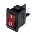 Comutator basculant; ON-OFF, 6A, 4 pini, DPST, orificiu montare 13.4x13mm, RS1373CBR2N2