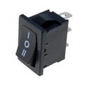 Comutator basculant, ON-OFF-ON, 3A, 3 pini, SP3T, orificiu montare 19.2x13mm, RSM103A2C0BK