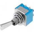 Intrerupator basculant, DP3T, ON-OFF-ON, 3A, 6 pini, DP3T, orificiu montare 6mm, TSM203F1