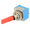 Comutator: basculant; Poz: 2; DPDT; ON-ON; 3A, DPDT, 3A, 6 pini, orificiu montare Ø6mm, TSM202E1