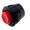 Push-buton, rotund, OFF-(ON), rosu, 3A, SPST, orificiu montare 18mm, DS412R