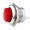Push-buton, rotund rosu, OFF-(ON), 3A, SPST, orificiu montare Ø16mm, PS507MA-R