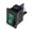 Comutator basculant; ON-OFF, 6A, 4 pini, DPST, orificiu montare 19.4x13mm, ILUMINAT, RS1373CBG2N2