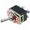 Intrerupator basculant, ON-OFF-ON, 10A, 6 pini, orificiu montare Ø12.2mm, DP3T TS-19