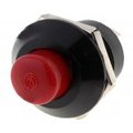 Intrerupator monostabil, 10A, starter, OFF-(ON) rosu, M22, orificiu montare Ø22.2mm, A26ASBR