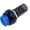Push-buton, bistabil, rotund albastru, OFF-ON, orificiu montare Ø12mm, PS11ABU