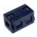 Ferita pentru cablu, pe cablu rotund; Ø: 5mm; 70Ω; A: 15mm; B: 14mm, FLF-501B