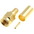 Conector SMA, reverse, mama, RG58, SMA-011RP