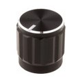 Buton plastic, potentiometru, ax 6mm, plastic, GC6M-15X16