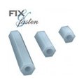 Distantator plastic, M3x12mm, filet la capete, HP-12A