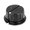 Buton plastic potentiometru,  ax 6.35mm, 29mm, GWB29BK