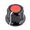 Buton plastic, potentiometru, ax 6mm, G19-RD