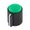 Buton plastic potentiometru Verde 6mm KK-14