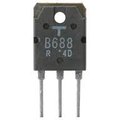 2SB688, SI-P, 120V, 8A, 80W, TO3P, ISC