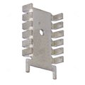 Radiator AL, presat; SOT32; TO220, L: 35,6mm; W: 22mm; H: 6,7mm; 21K/W, FK21832MI
