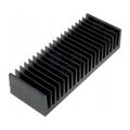 Radiator AL, 37.5x100x15mm, SK81/37.5/SA, FISCHER