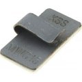 Suport cabluri, metal, autoadeziv, 25x15x10mm, MWC-25