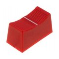 Buton Potentiometru, translatie, 23x11x11mm, rosu, CS1/4-RED