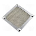 Grilaj metalic ventilator, filtru, 80x80mm, FM-08