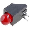 LED 5mm, rosu, in montura, 2.2-2.5V, PCB, L-1503CB/1ID