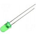 LED 12V, 5mm, verde, 12-14V, L-53GD-12V