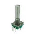 Encoder 11mm, vertical, 15imp/30pos, switch, STEC11B03, ALPS