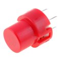 Push buton, rosu , OFF-(ON), PCB, KS01-BV-RED