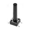 Microtach, push, 6x6mm, smt, inaltime 19mm, SPST-NO, TACTM-619N-F