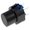 Push buton, OFF-(ON), 5x5mm, negru, pcb, D6R-B