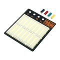 Placa test, Breadboard, 1940 puncte, 125x160mm, WBU-504L