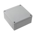 Cutie ABS gri, IP67, 130x130x60mm, ABS125/60HG