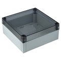 Cutie ABS gri IP67 ABS175/75HT 180x180x75mm