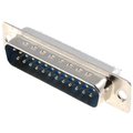 Conector 25 pini, D-SUB, tata, pe cablu, DSC-025