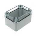 Cutie policarbonat, gri, IP67, 110x80x65mm, PCB65T