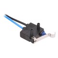 Microintrerupator cu maneta simulare rola, SPST-NO, 0.1A/125VAC, 2A/12VDC, D2HW-BL233M, OMRON