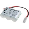 Acumulator 3.6V, NI-MH, 2/3AA, 600mA, ACCU-600/3NI-MH/C