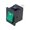 Intrerupator basculant, ON-OFF, verde, 3A, 3 pini, SPST, orificiu montare 19.2x13mm, RSSM101A2C2GN