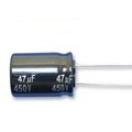 47uF/400V, electrolitic, 18x20mm, 105°C, PANASONIC