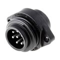 Conector circular, 6 pini+PE, tata, IP67, 10A, 250V, CA6GS, HIRSCHMANN