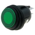Intrerupator basculant, OFF-ON, 10A, IP65, DPST, orificiu montare Ø20.2mm, R13244B802G