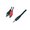 Cablu jack 3.5mm, stereo, tata 2x rca, tata, 3m, CABLE-458/3