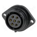 Conector circular, 7 pini, mama, IP68, 500V, 15A,SP2113/S7, WEIPU
