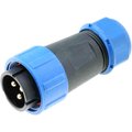 Conector circular 3 pini tata, 500V, 30A, IP68, SP2110/P3