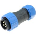 Conector circular 4 pini tata, 30A, 500V, IP68, SP2110/P4