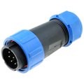Conector circular 9 pini tata, 500V, 5A, IP68, SP2110/P9