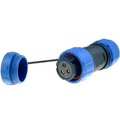 Conector circular 3 pini mama, 30A, 500V, IP68, SP2110/S3IIC