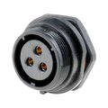 Conector circular 3 pini mama SP2112/S3 IP68 500V 30A WEIPU