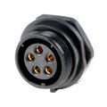 Conector circular 5 pini mama SP2112/S5 IP68 500V 15A WEIPU